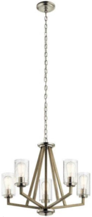 A Touch Of Design - GP8081N5 - Five Light Chandelier - Brixton - Satin Nickel