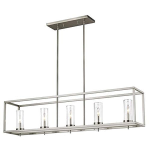 A Touch Of Design - GP8083N5 - Five Light Chandelier - Veronica - Satin Nickel