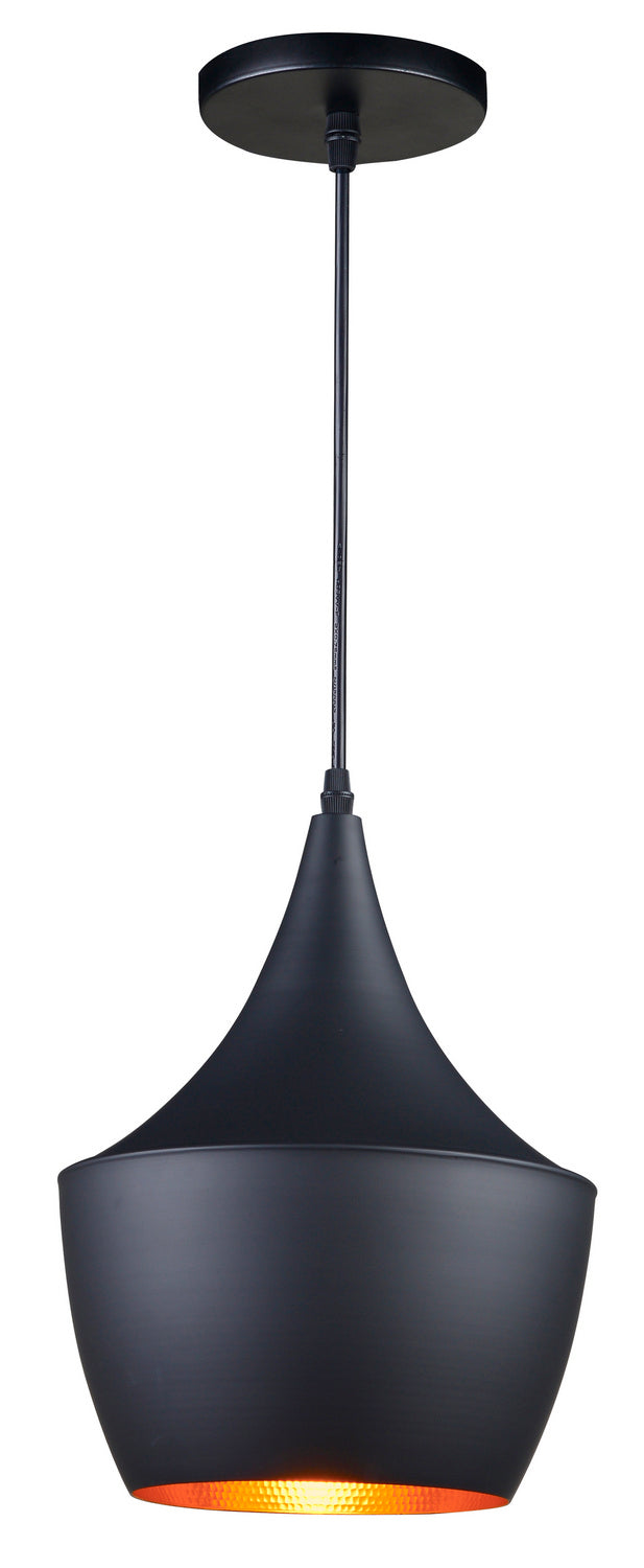 A Touch Of Design - LOFT113-B - One Light Pendant - Noah - Matte Black