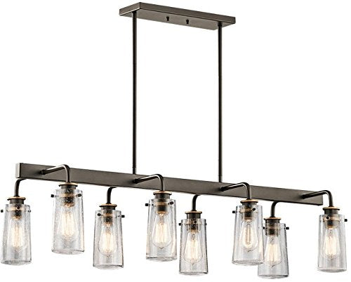 A Touch Of Design - LOFT501-8 - Eight Light Chandelier - Drayen - Gunmetal