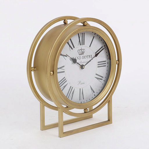 A Touch Of Design - TC1062947 - Table Clock - Ripley - Gold