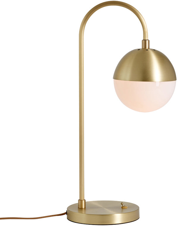 A Touch Of Design - TL1012459 - One Light Table Lamp - Klara - Brass/Opal Glass