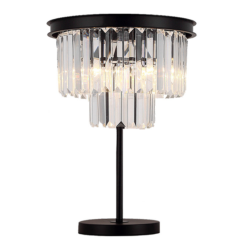 A Touch Of Design - TL1012626 - One Light Table Lamp - Giselle - Black/Clear