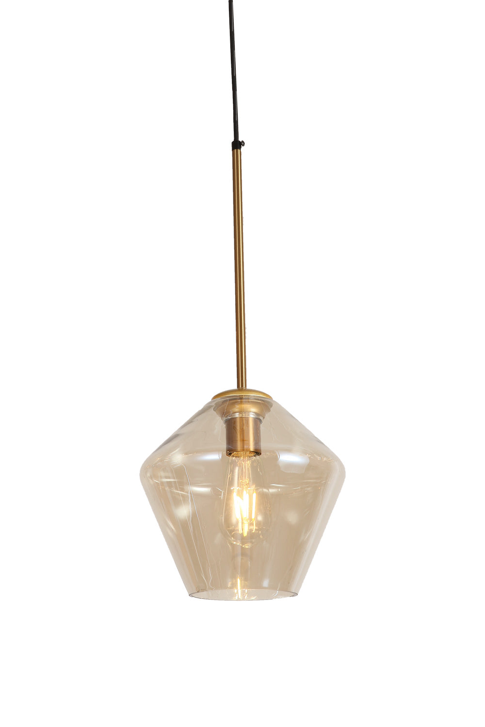 A Touch Of Design - WBL114 - One Light Pendant - Remy - Antique Brass