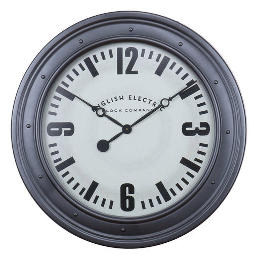 A Touch Of Design - WC1062954 - Wall Clock - Bond - Silver