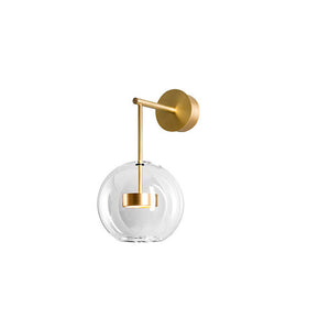 A Touch Of Design - WL1016078 - One Light Wall Sconce - Stratford - Brass/Clear