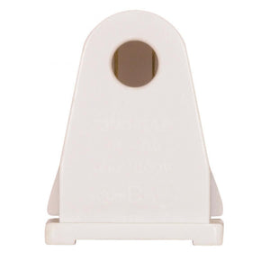 Satco - 80-1497 - Shallow Base Slide-On Quick Wire - White