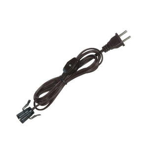 Satco - 80-1651 - Cord Set - Brown