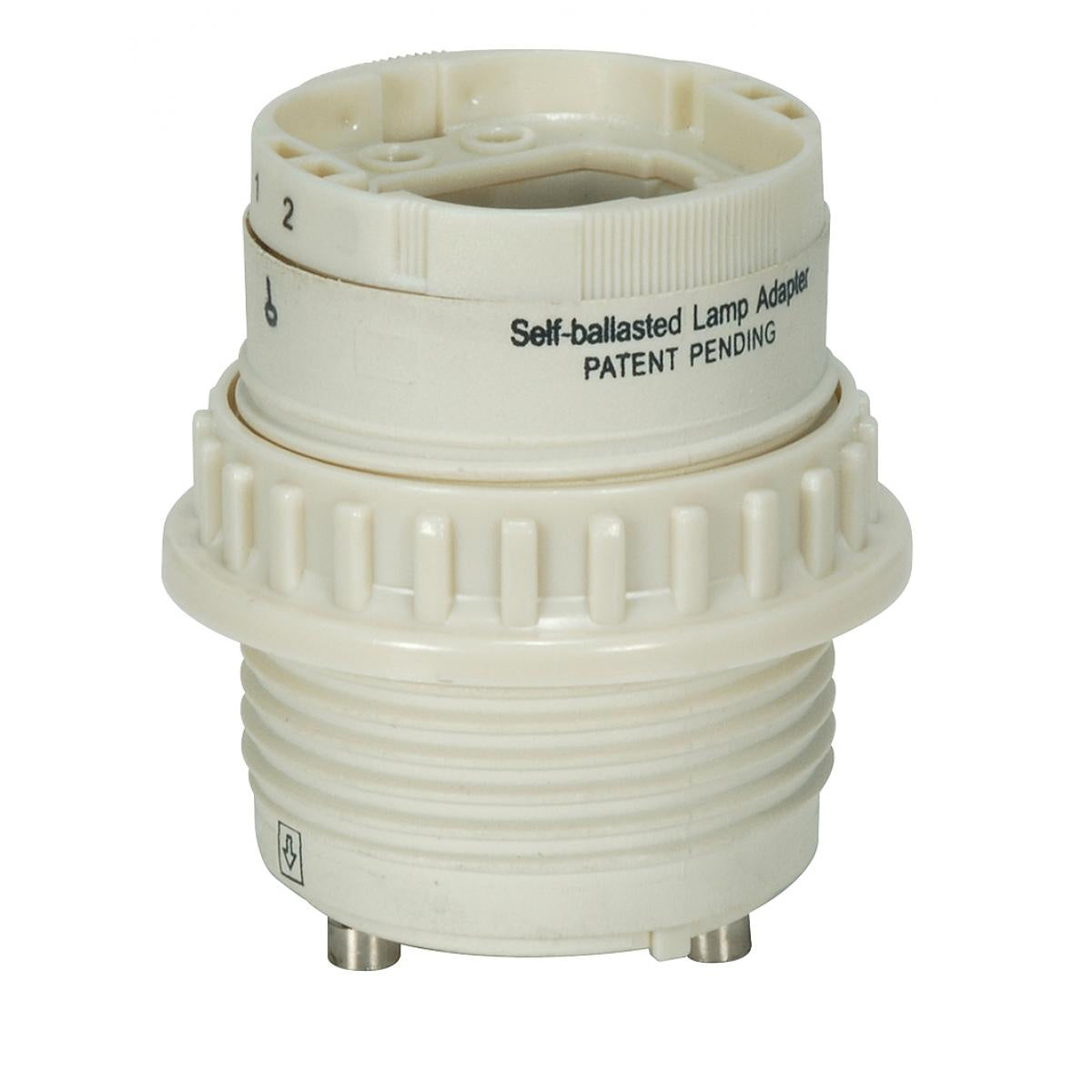 Satco - 80-1849 - Lamp Adapter - Cream
