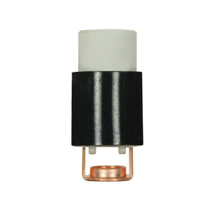 Satco - 80-1948 - Sockets W/Paper Liner - Black / White