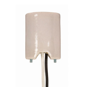 Satco - 80-2091 - Socket - Glazed Cream