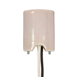 Satco - 80-2093 - Socket - Glazed Cream