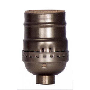Satco - 80-2250 - Socket - Antique Brass