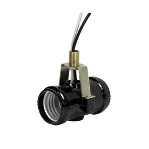 Satco - 80-2267 - Twin Cluster - Black