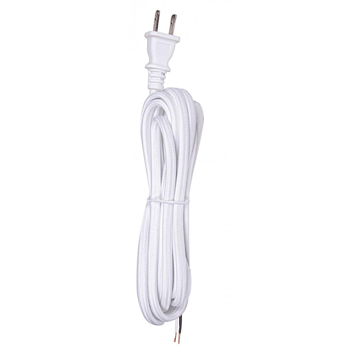 Satco - 80-2291 - 10'Cord Set - White