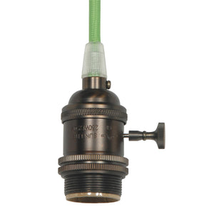 Satco - 80-2433 - Lampholder - Dark Antique Brass