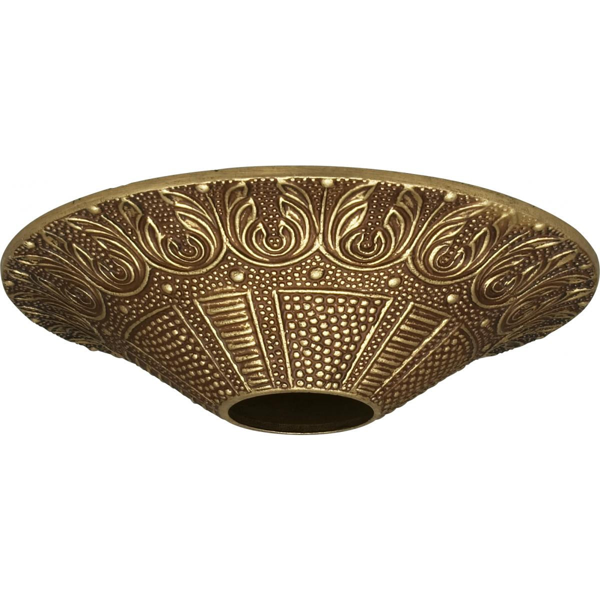 Satco - 90-039 - Canopy - Antique Brass