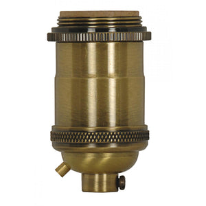 Satco - 80-2567 - Lampholder - Antique Brass
