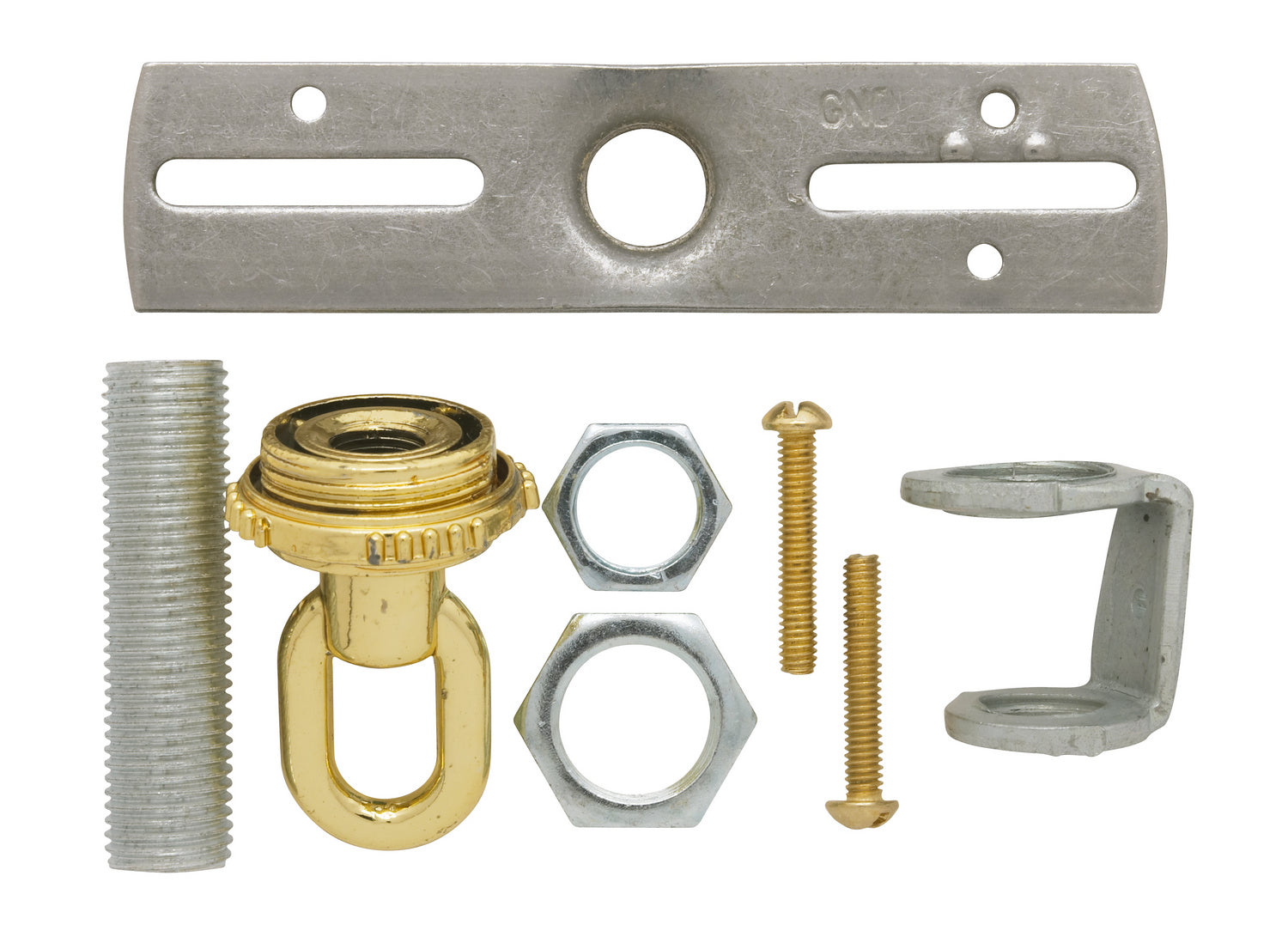 Satco - 90-057 - Canopy Kit - Brass