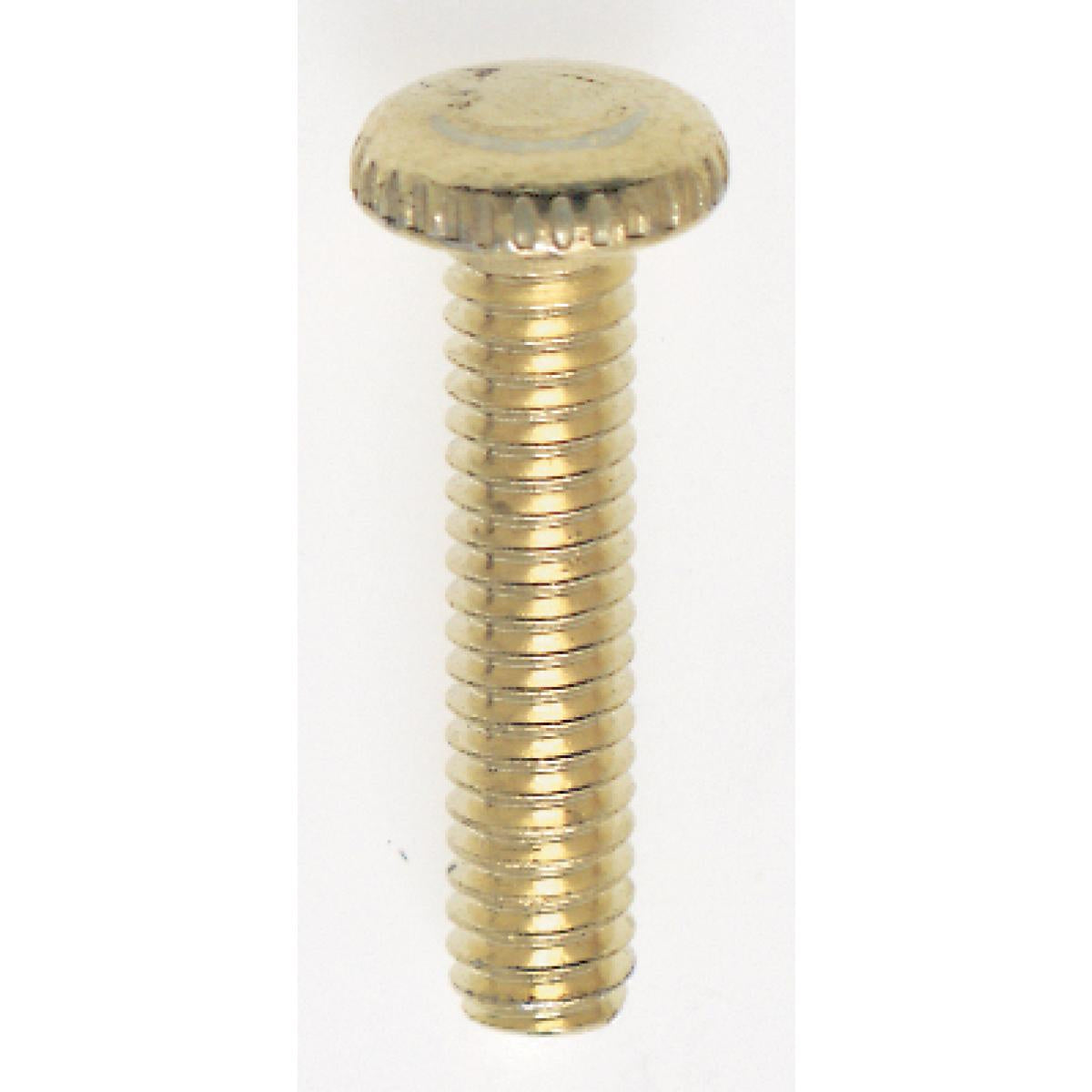 Satco - 90-059 - Head Thumb Screw - Brass Plated