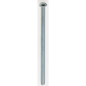 Satco - 90-1032 - Round Head Slotted Machine Screw - Nickel Plated