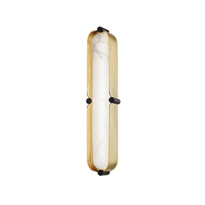 Hudson Valley - 2916-AGB/BK - LED Bath Bracket - Tribeca - Aged Brass/Black