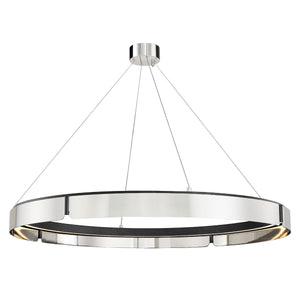 Hudson Valley - 2949-BN/BK - LED Chandelier - Tribeca - Burnished Nickel/Black Combo