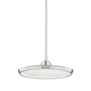 Hudson Valley - 3616-PN - LED Pendant - Draper - Polished Nickel