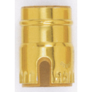 Satco - 90-1145 - Shell With Paper Liner - Brite Gilt