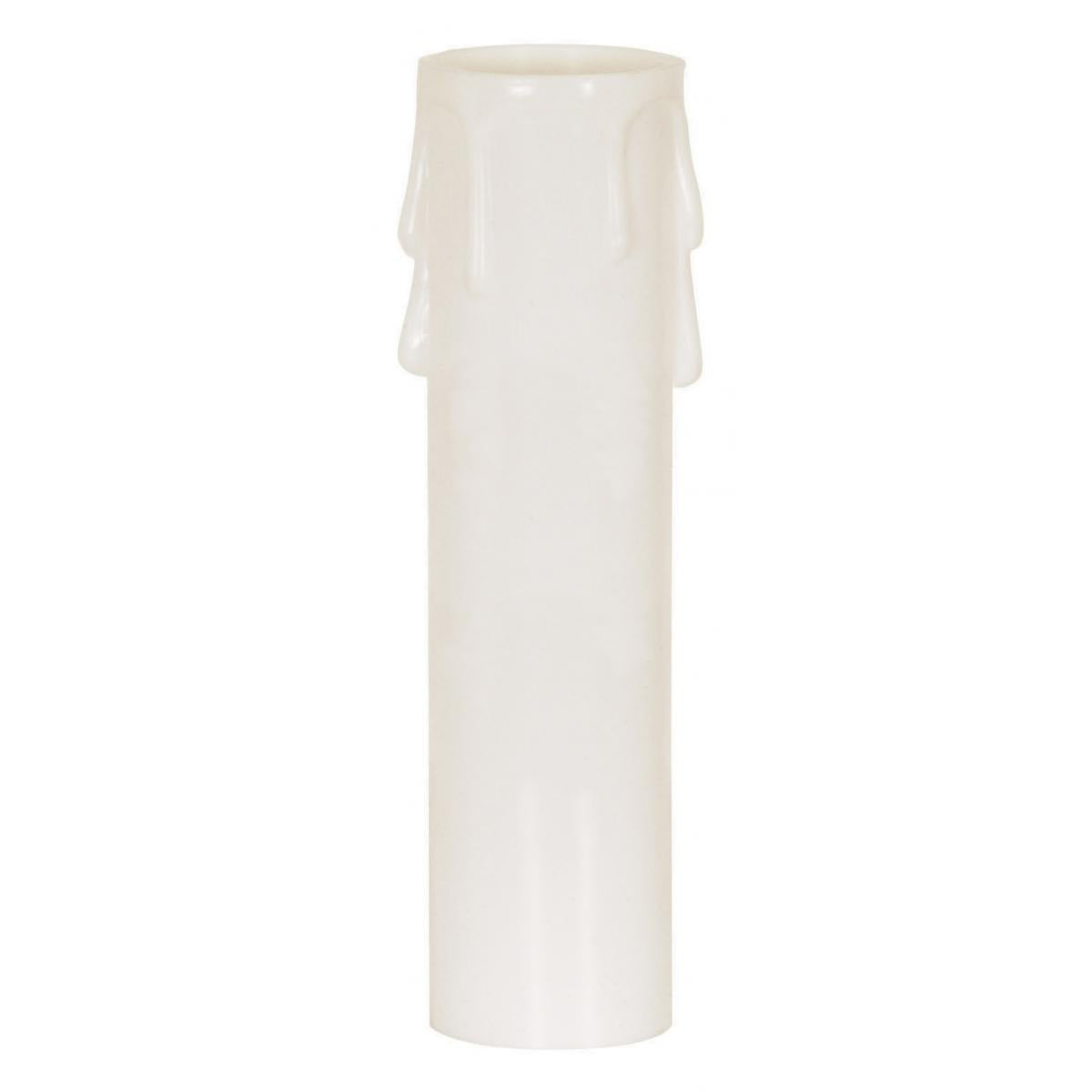 Satco - 90-1248 - Candle Cover - White