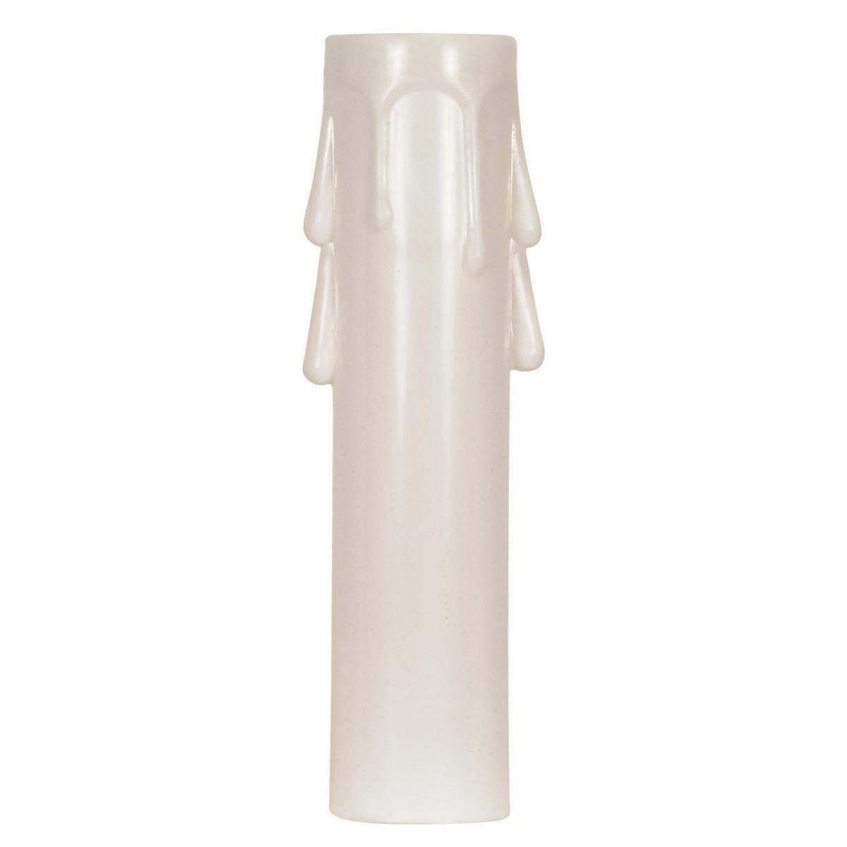 Satco - 90-1260 - Candle Cover - White