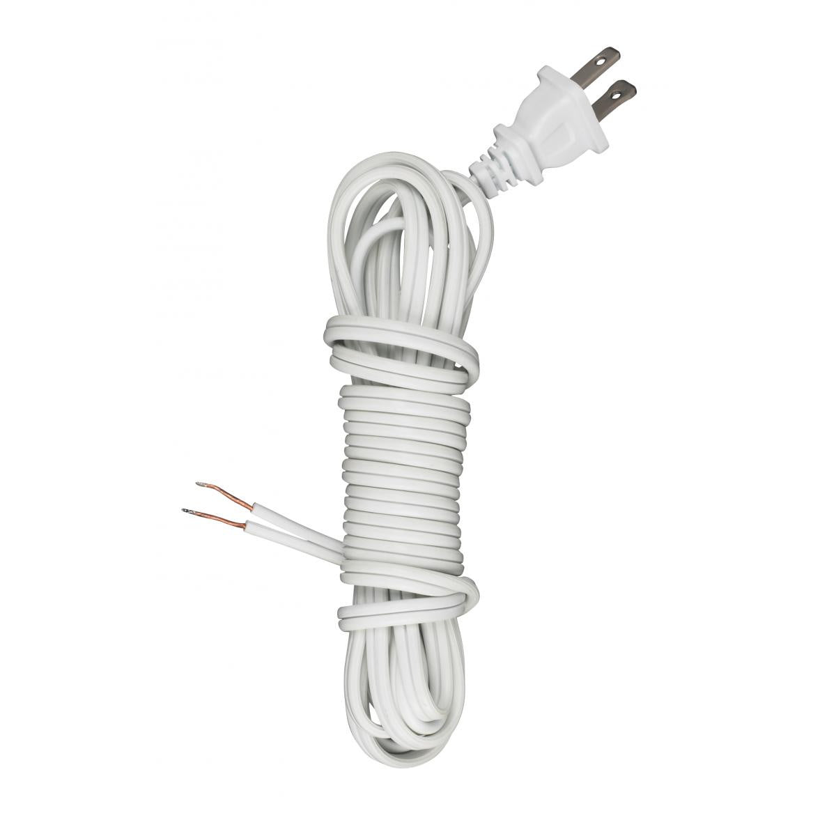 Satco - 90-1413 - 12'Cord Set - White