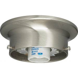 Satco - 90-1435 - Wired Holder - Brushed Nickel