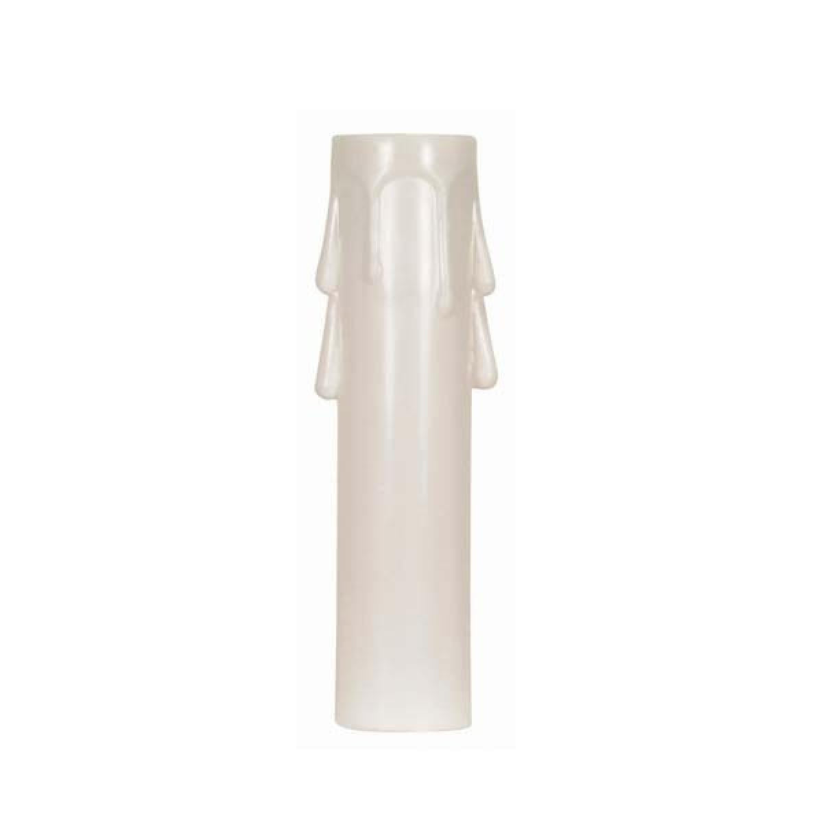 Satco - 90-1505 - Candle Cover - White