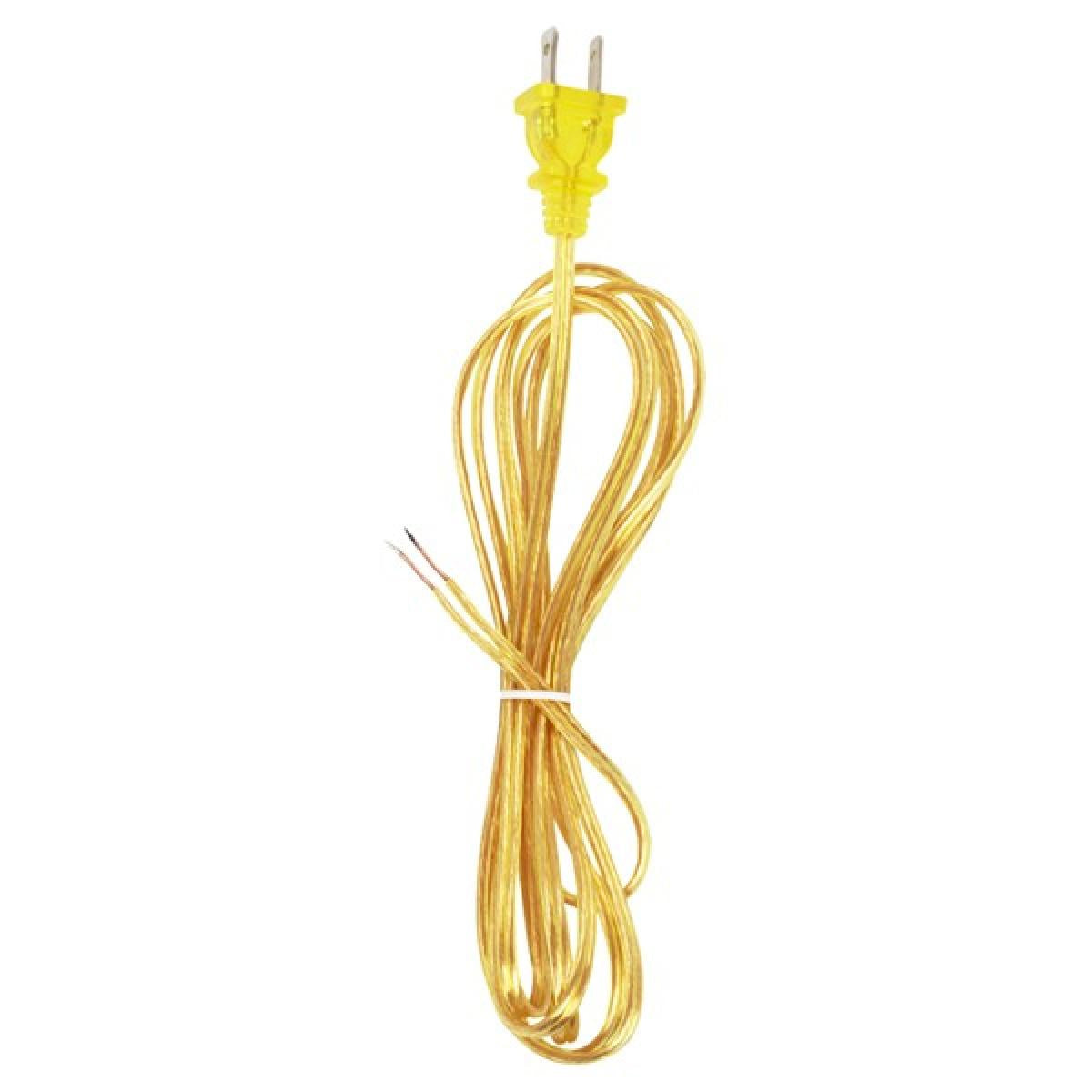 Satco - 90-1526 - Cord Sets - Clear Gold