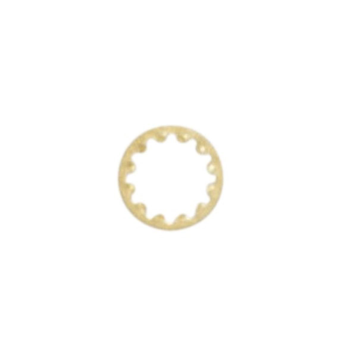Satco - 90-1580 - Toothwasher - Brass Plated