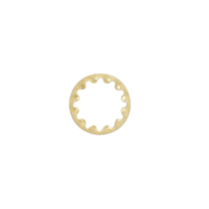 Satco - 90-1580 - Toothwasher - Brass Plated