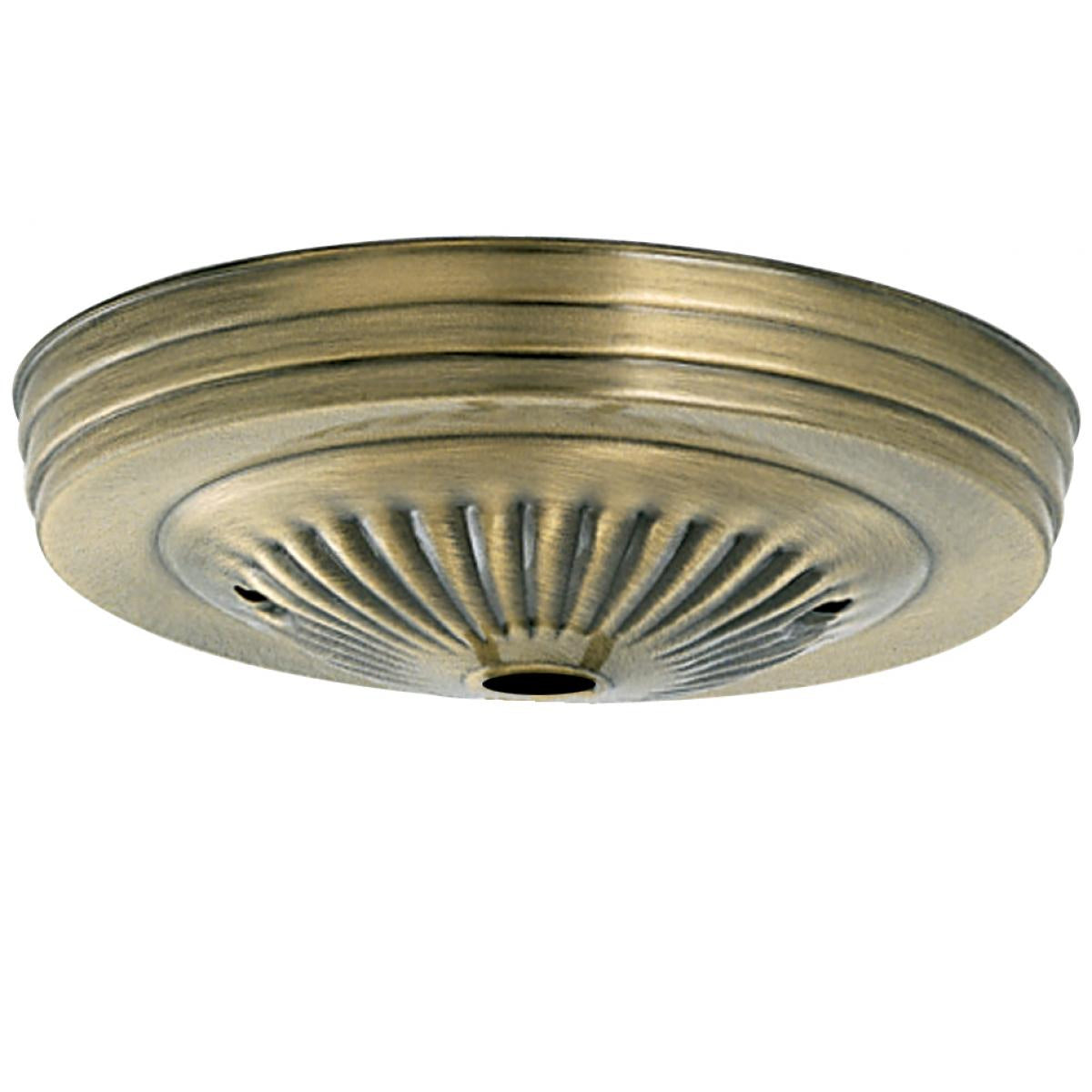 Satco - 90-1675 - Canopy - Antique Brass