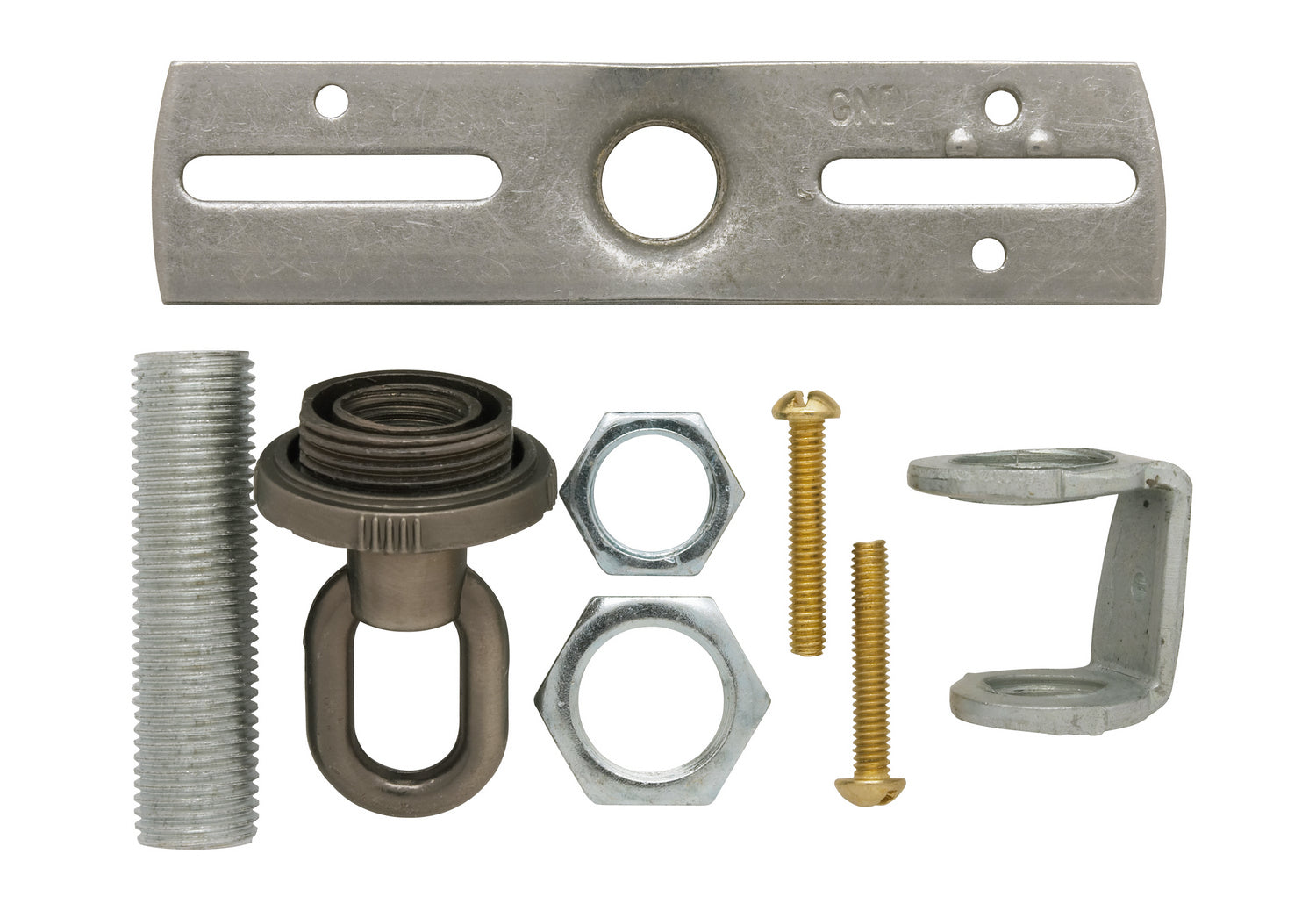 Satco - 90-1847 - Canopy Kit - Brushed Pewter