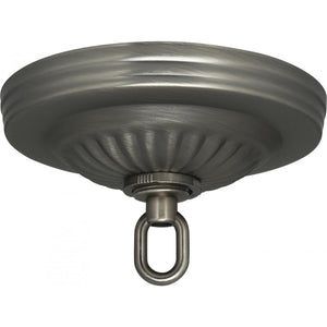 Satco - 90-1847 - Canopy Kit - Brushed Pewter