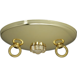 Satco - 90-194 - Swag Canopy Kit - Brass