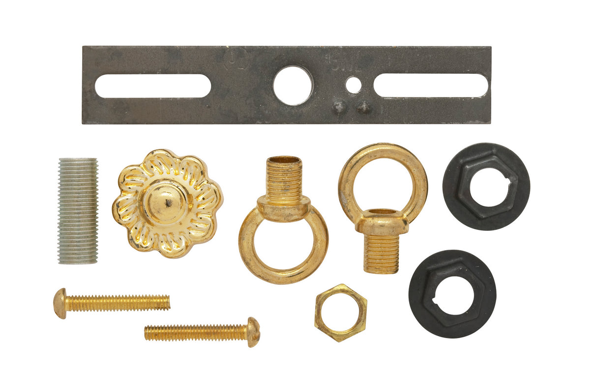 Satco - 90-199 - Swag Canopy Kit - White