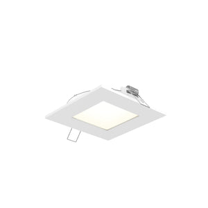 Dals - 5004SQ-CC-WH - LED Recessed Panel Light - White