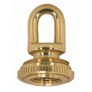 Satco - 90-2297 - Screw Collar Loop With Ring - Polished / Lacquered