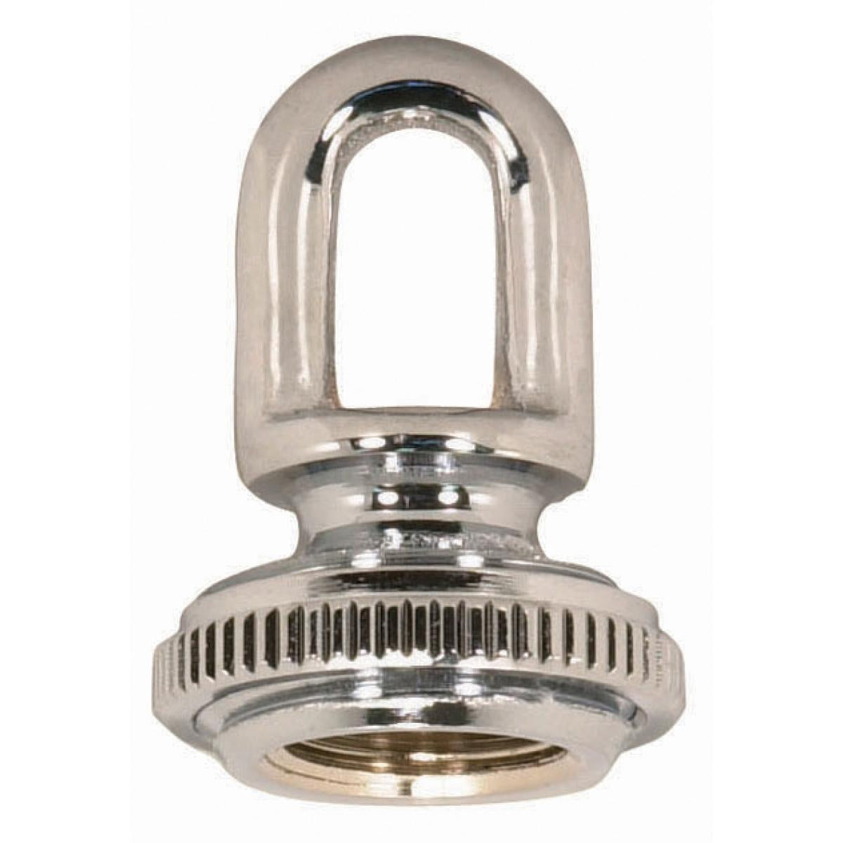 Satco - 90-2302 - Screw Collar Loop With Ring - Polished Chrome