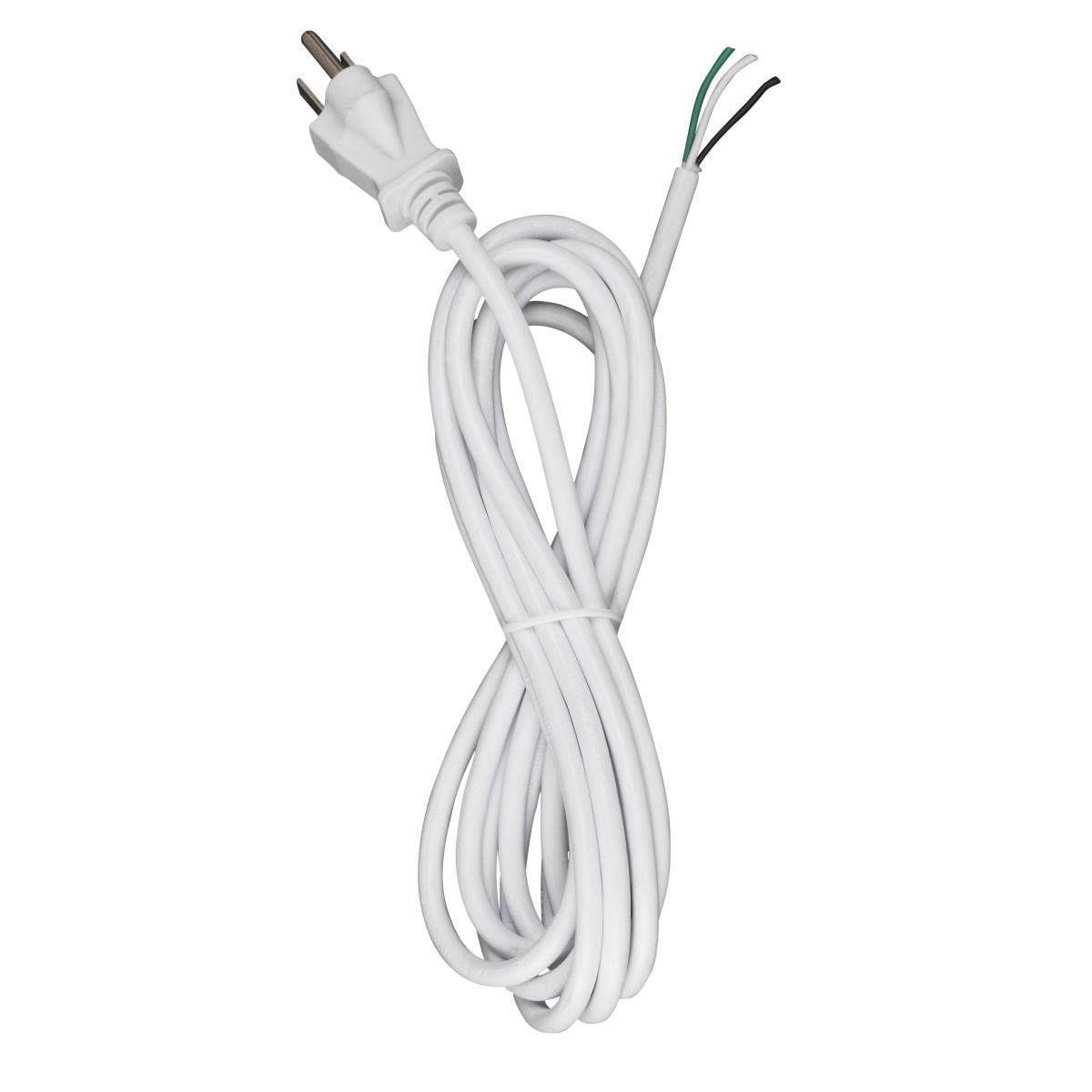 Satco - 90-2413 - 10'Cord Set - White