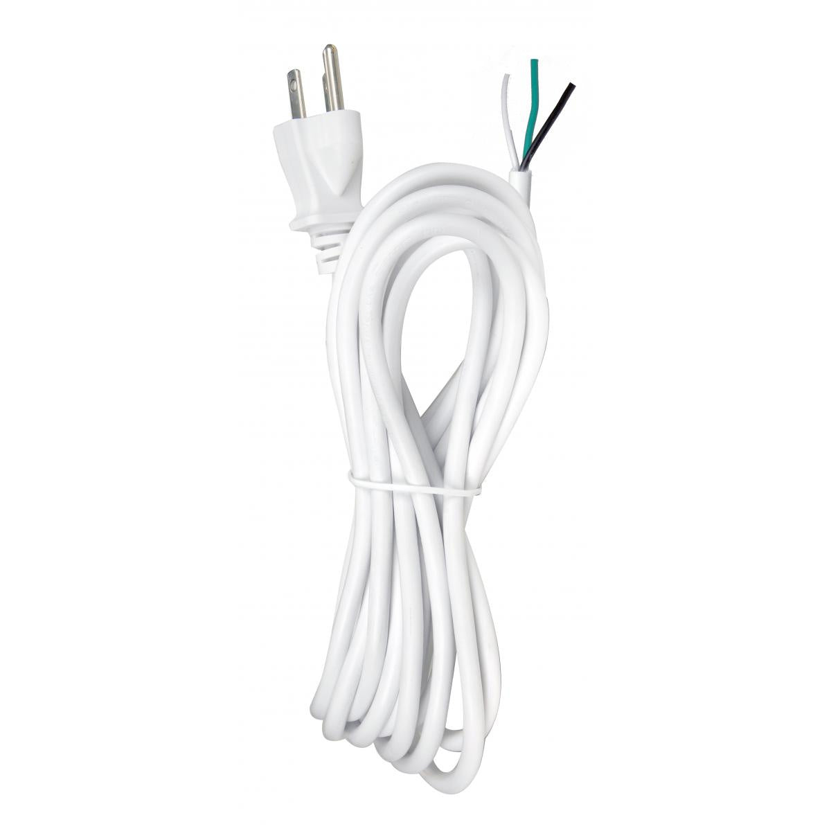 Satco - 90-2415 - Cord Set - White