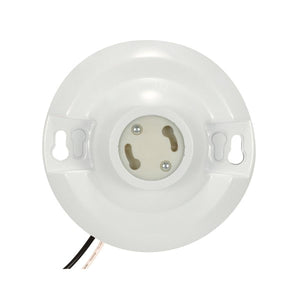 Satco - 90-2469 - Phenolic Ceiling Receptacle - White
