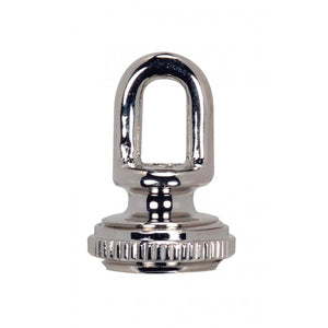 Satco - 90-2613 - Screw Collar Loop - Polished Nickel