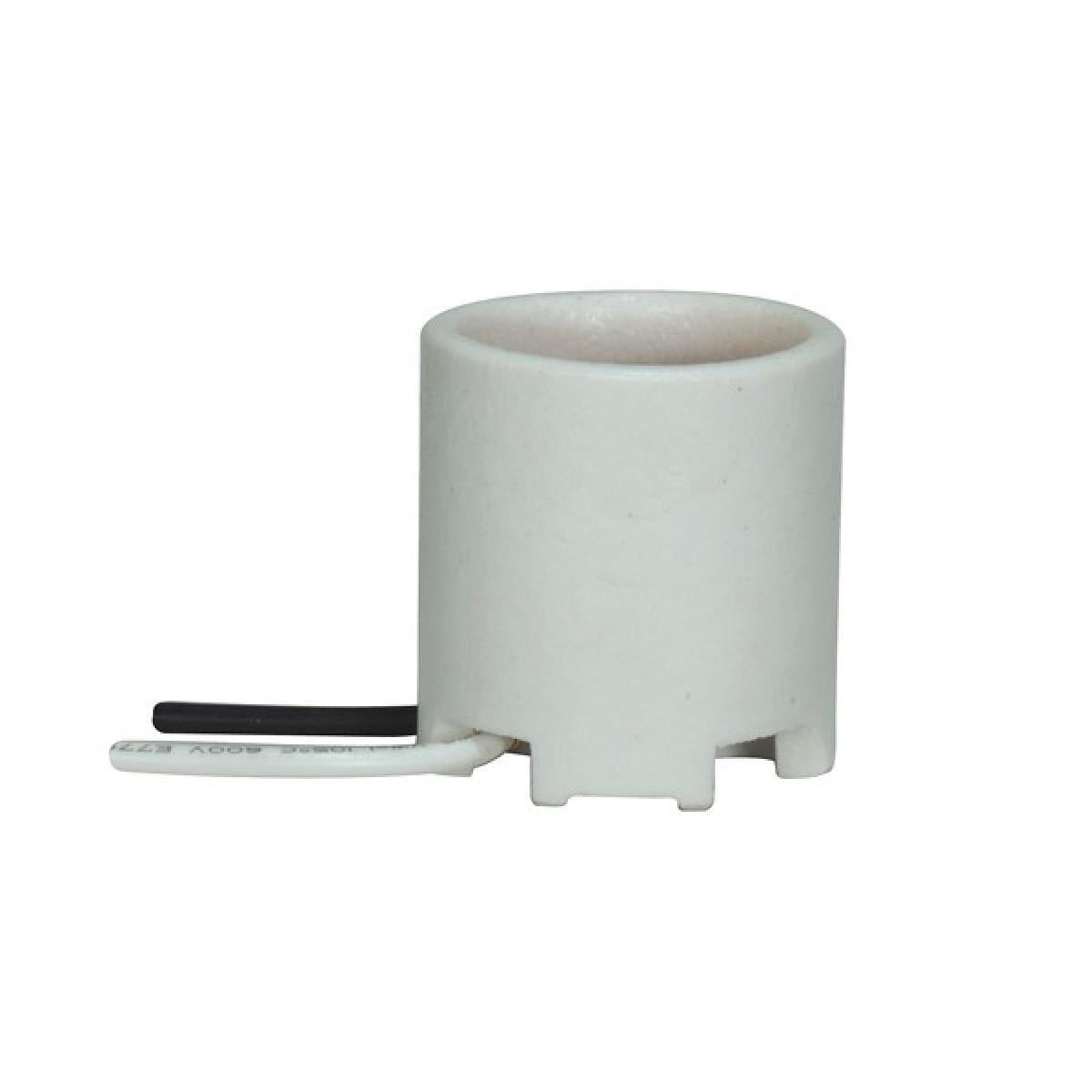 Satco - 90-2621 - Socket - Glazed White